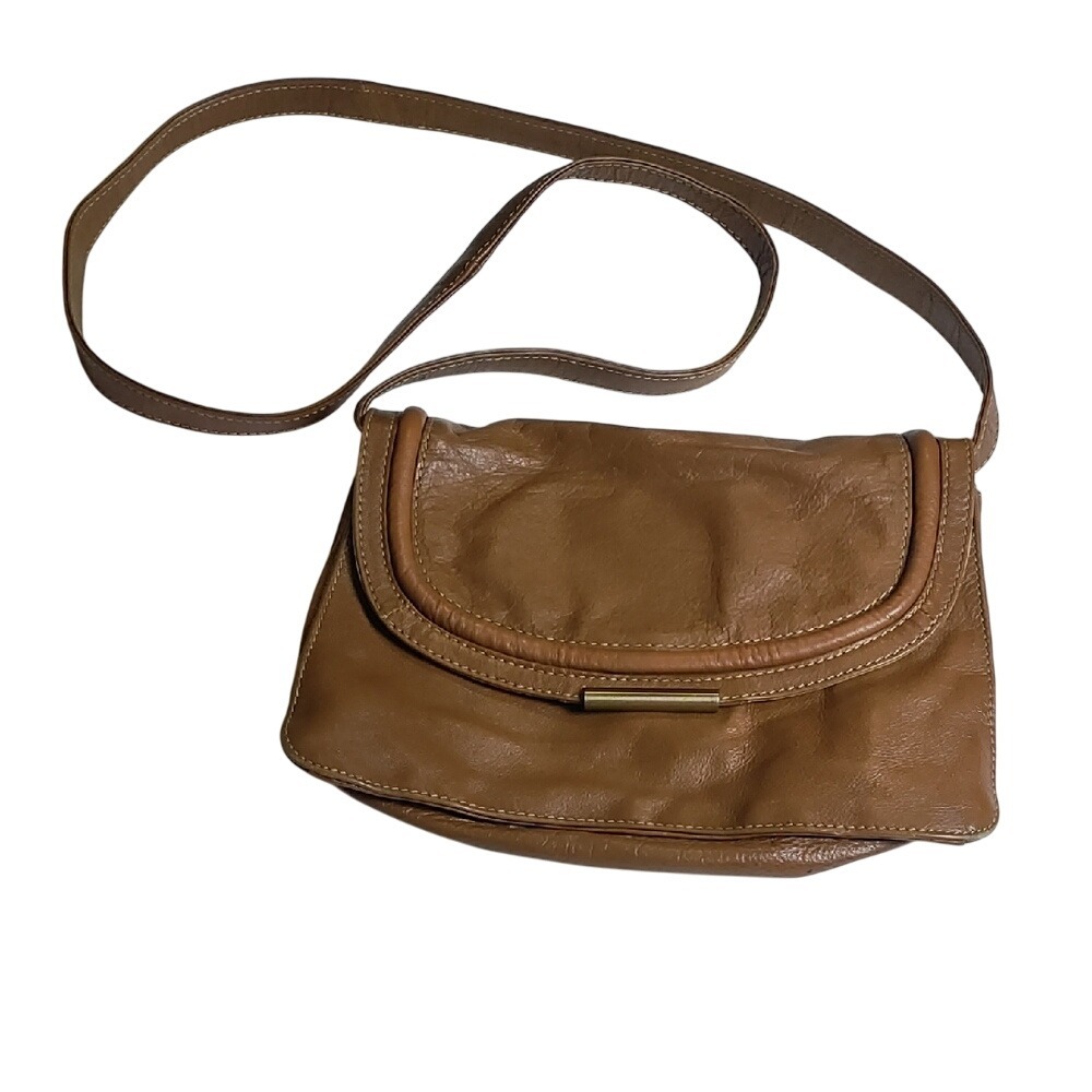 Monsoon Tan Crossbody Bag‎ with Structured Design